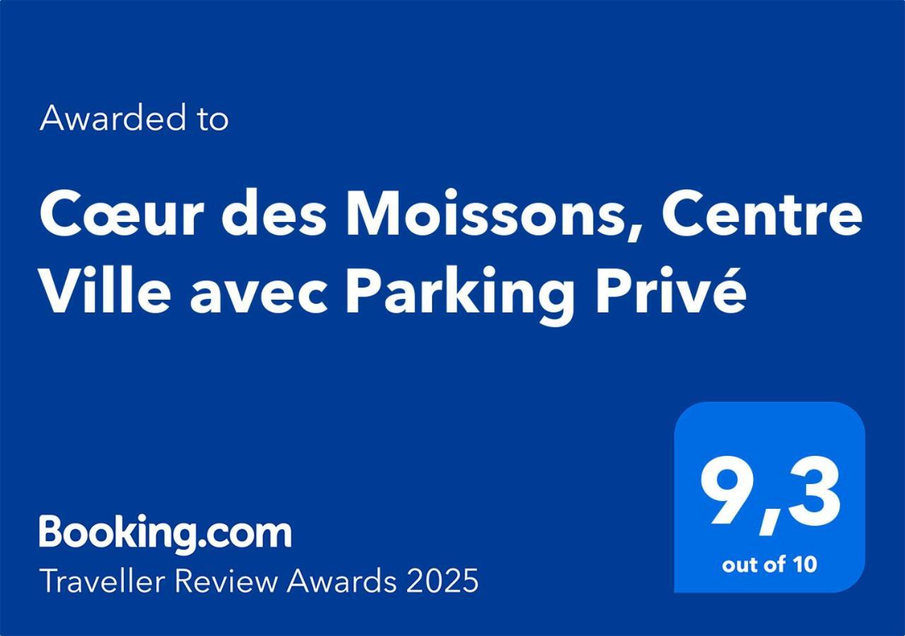 Coeur Des Moissons, Centre Ville Avec Parking Prive Reims Extérieur photo
